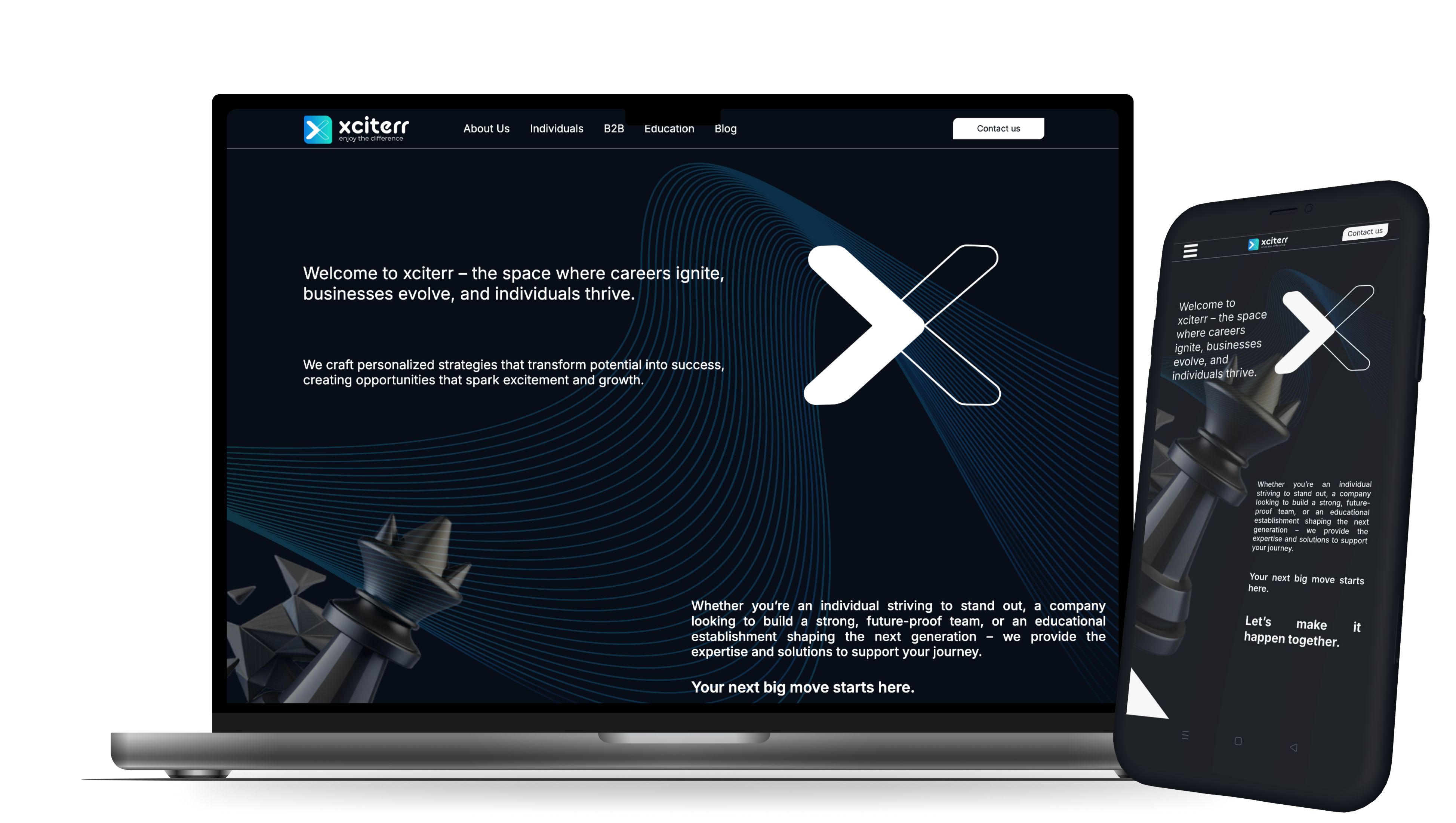 Проект: Xciterr.com - enjoy the difference